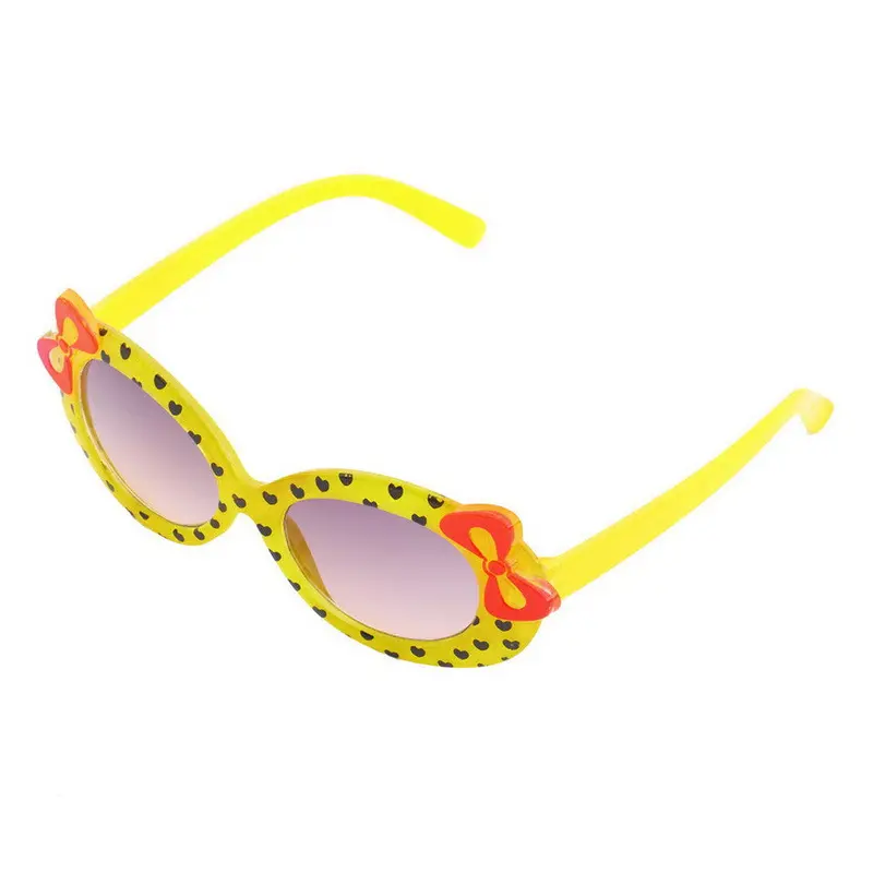 Styleprincess Bowknot Heart Sunglasses Glasses Eyeglasses Eyeware Anti Uv 400 For Kids Girls Child 1
