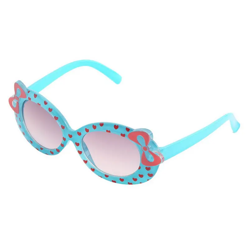 Styleprincess Bowknot Heart Sunglasses Glasses Eyeglasses Eyeware Anti Uv 400 For Kids Girls Child 4