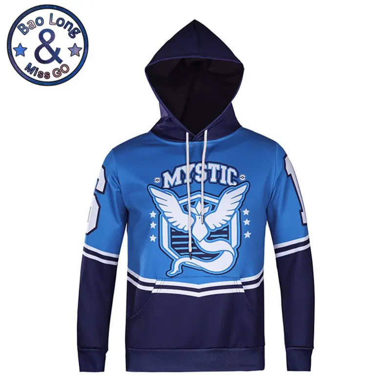 Stylestylish Long Sleeve 3D Print Mystic Emblem Pattern Hoody Sweatershirts With Hat Pullover Sportwear L6035 1