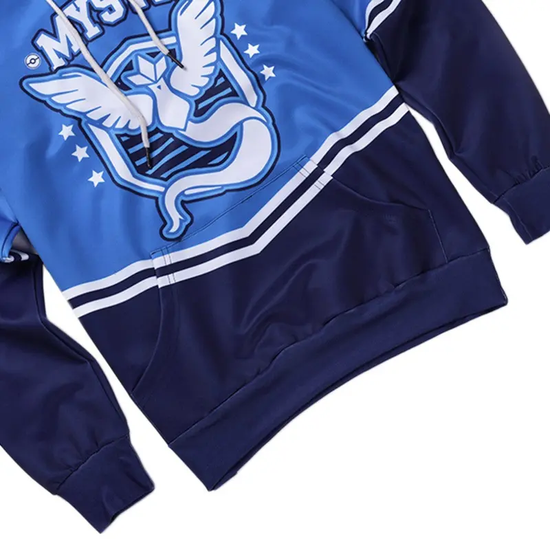 Stylestylish Long Sleeve 3D Print Mystic Emblem Pattern Hoody Sweatershirts With Hat Pullover Sportwear L6035 5