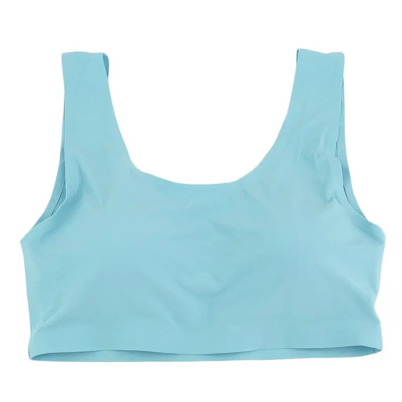 Stylish Integrated Wiregather Up Sports Bra Vest Bra Yoga Training Running Padded Bra 3