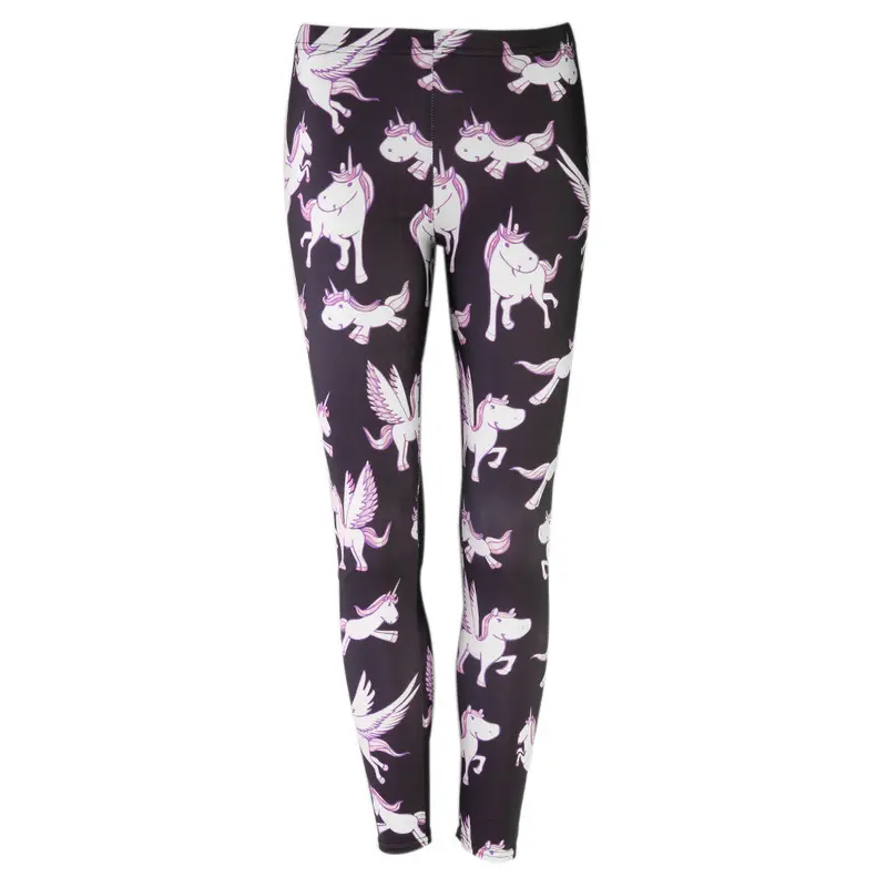Stylish Sexy Ladystretchleggings Horse Digital Print Slim Pants Elastic Fitness Legging Capris 1