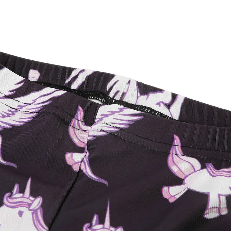 Stylish Sexy Ladystretchleggings Horse Digital Print Slim Pants Elastic Fitness Legging Capris 6