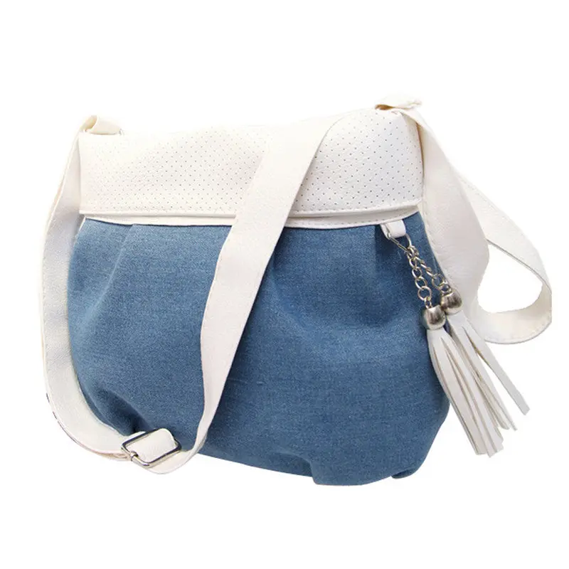 Stylish Women Bag Lady Denim Hbag Messenger Satchel Hobo Shoulder Bags Tote Olsa Feminina 1