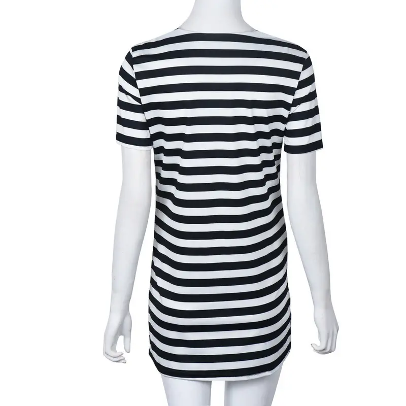 Stylish Women Dress Plus Size Short Sleeve Loose Casual Elegant Party Dresses Casual Beach Vestidos 4