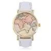 Stylishgeneva Globe World Map Watch Geneva Watchesdress Watches Quartz Wristwatch 1