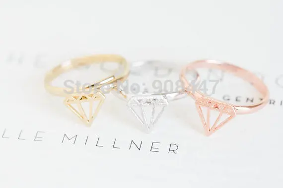 Subulate Rings Jewelry Gifts Knuckle Rings,Triangle Rings R206 1