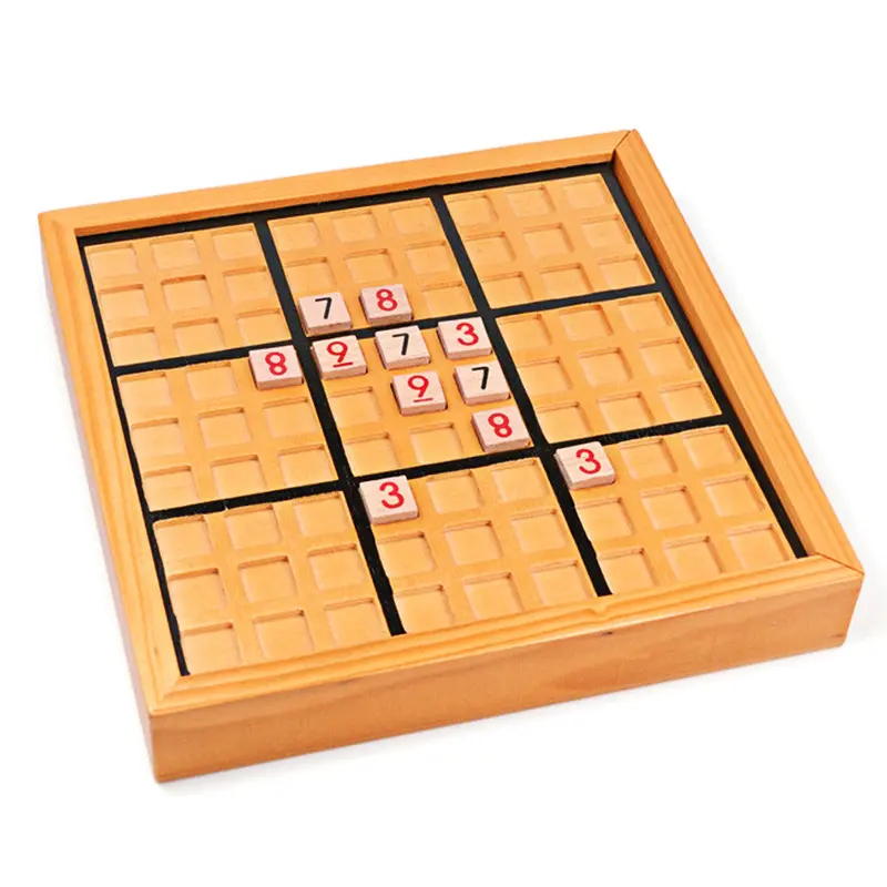 Sudoku Puzzle Wooden Toys Highly Logic Number Puzzle Board Game Educational Toy For Children Adult Logical Thinking 1