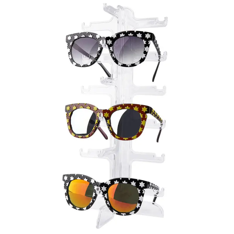 Sun Glasses Glasses Plastic Frame Display Show Stand Holder 6 Layers 1