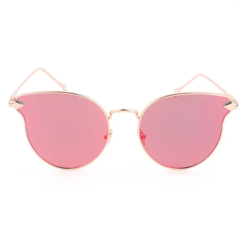 Sunglasses Cat-Eye Arrow Shapes Mirror Oval Cateyesunglasses 6