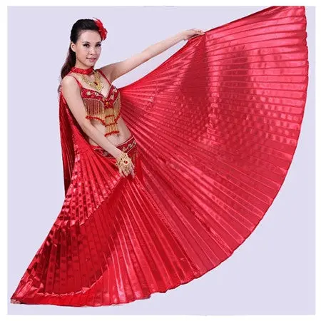 Super Deal Egypt Belly Wings Dancing Costume Belly Dance Accessories No Sticks Sexy Belly Dancing 3