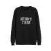 Super Deals Hoodies Women Letter Printing Long Sleeve Round Neck Sweatshirt Shirt Top Sudaderas Mujer Black/Gray/Pink Feida 1