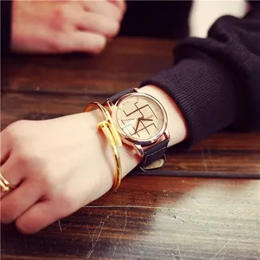 Super Star Watch Unique Women Men Reloj Watches Stylish Casual Quartz Wristwatch Clock 1