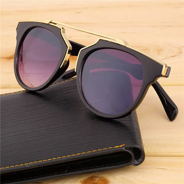 Super Starsunglasscat Eye Coating Sunglassesdesigner Vintage Sun Glasses Foroculos De Sol 1