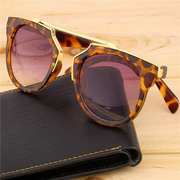 Super Starsunglasscat Eye Coating Sunglassesdesigner Vintage Sun Glasses Foroculos De Sol 2
