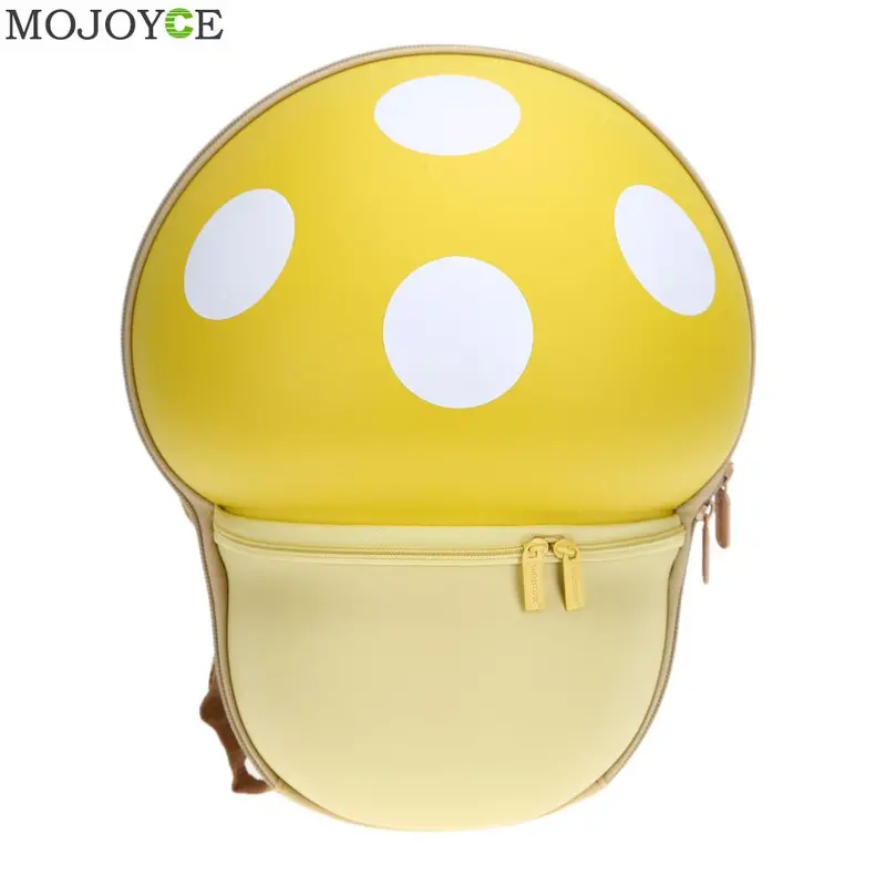 Supercute Kids Mushroom Backpack Cute 3D Cartoon Cover School Bag For Teenage Girls Travel Mini Colorful Backpacks Mochila 1