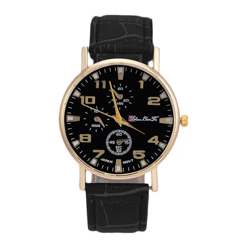 Susenstone Mens Watches Top Luxury Leather Band Analog Quartz Business Wrist Watch Men's Watch Fast Shipping Feida 1