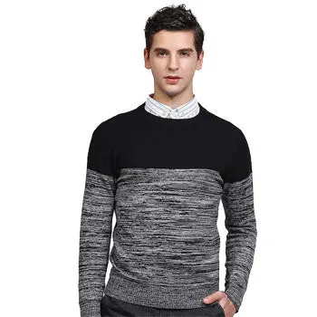 Sweaters And Pullovers Wear Hombre Casual Slim Fit Long Sleeved O Neck Knitted Sweaters 1