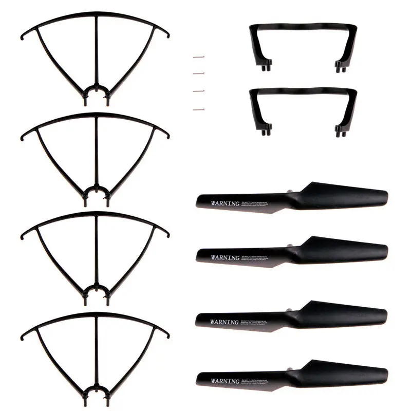 Syma X5 X5c X5c-1 Quadcopter Propellers Ling Skid Protectors Spare Parts 1