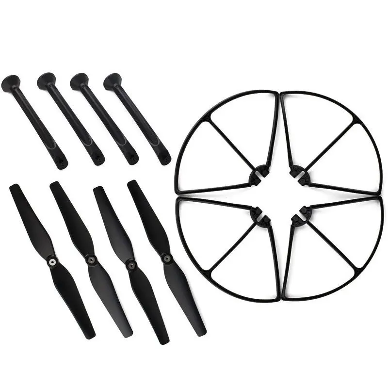 Syma X8c X8w X8g X8 Spare Parts 4 Propeller + 4 Ling Gear + 4 Protect Ring For Rc Quadcopter Drone 1