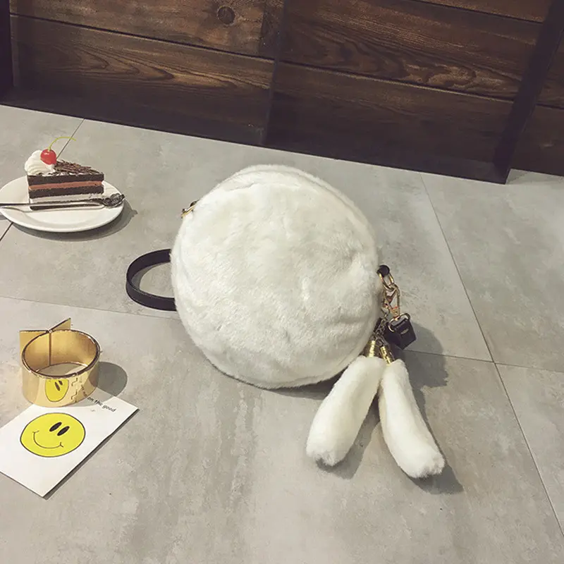 Synthesic Fur Plush Women Bag Luxury Hbags Designer Clutch Crossbody Shoulder Women Messenger Bags Tote Bolsos 1