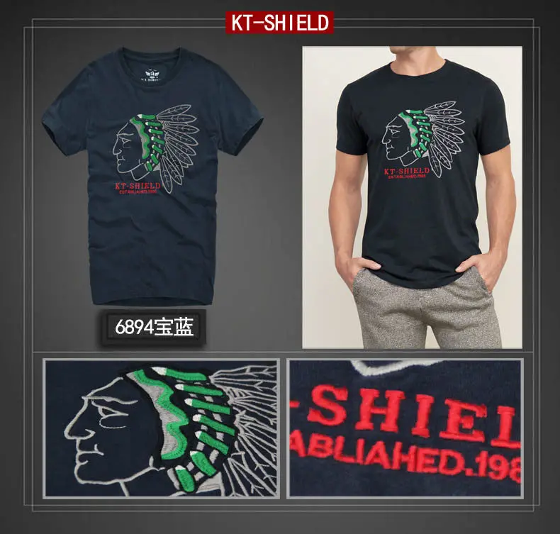 T-Shirts Cotton Men's Short Sleeve T Shirts Man Tees & Tops Casual Tees For T-Shirt S-Xxl 1