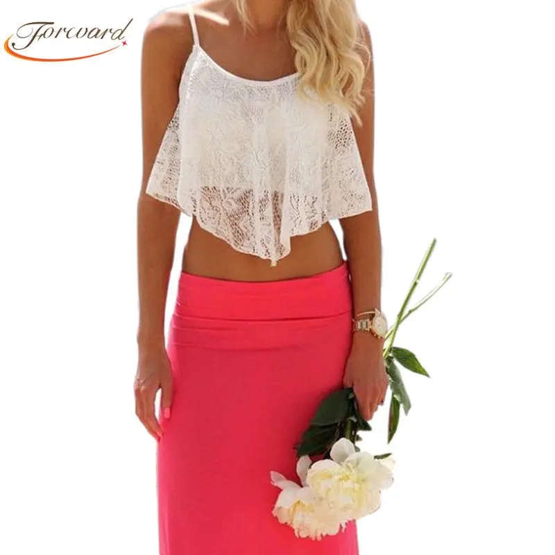 Tank Sexy Women Lace Blouse Tropical Tops Bralette Bralet Shirt Cami Blouse S-Xl Size 1