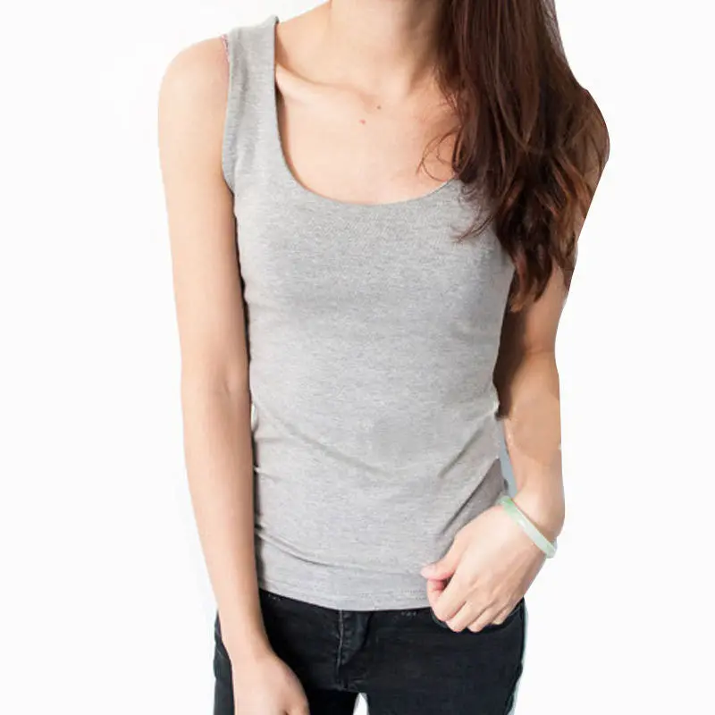 Tank Top Women Women's Cotton Vest Render Garment Of Vest Cotton Women's Tanks 2