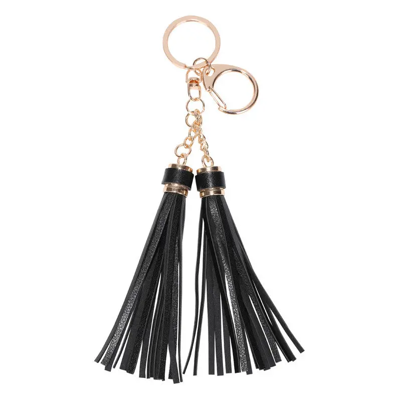 Tassel Keychain Car Bag Handbag Key Ring Car Key Small Pendant Best Friends Key-Rings Feida 1