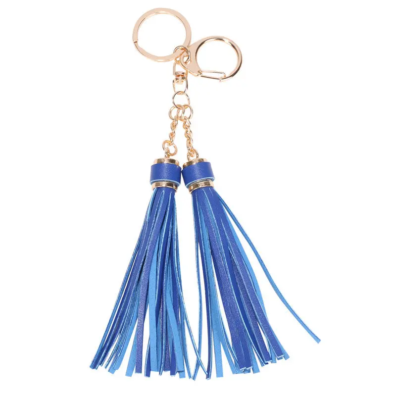 Tassel Keychain Car Bag Handbag Key Ring Car Key Small Pendant Best Friends Key-Rings Feida 2