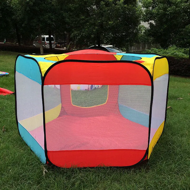 Tent For Kids Playhouse Indoor Outdoor Easy Folding Ball Pit Kids Play Hut Garden Play House Large 1