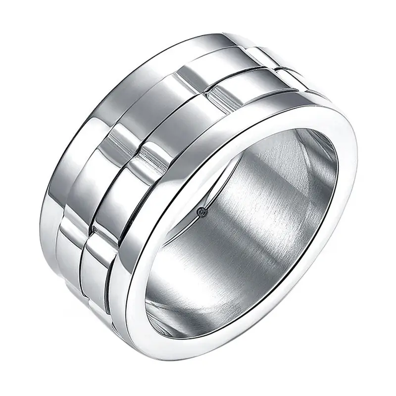 Tgr009-A Fashion Titanium Steel Ring Jewelry Punk Stainless Steel Ring For Men Brand Jewelry Engagement Male Jewelry Gift 1