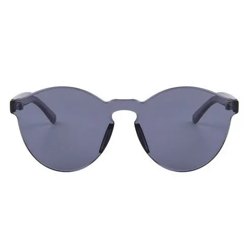The Korean Outdoor Plastic Sunglasses Retro Glasses Without Frame Uv400 Korean Design In A Stylish Appereance 1