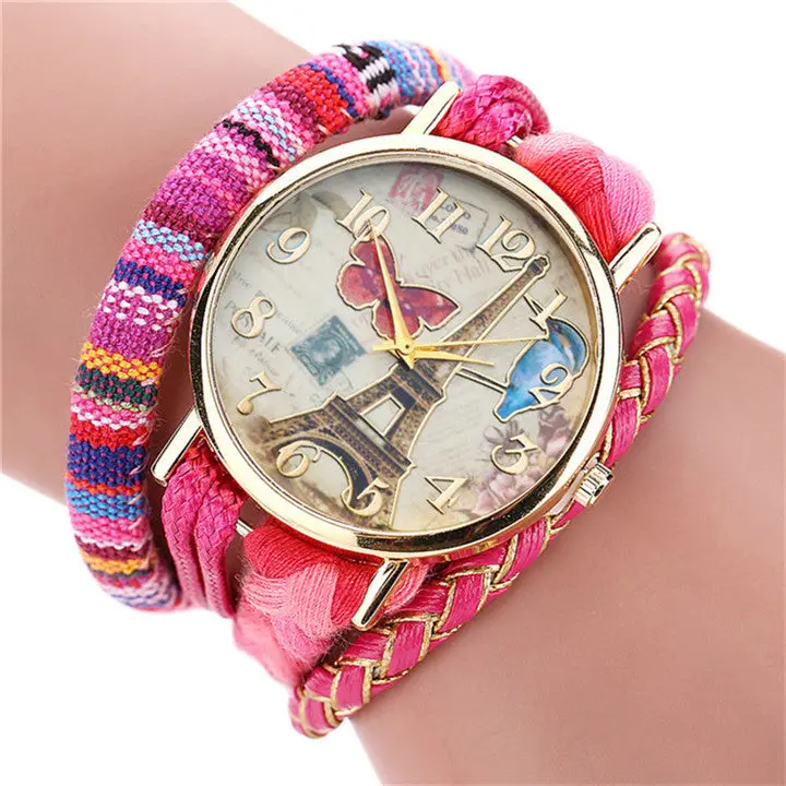 The Sleek Stylish And Chic Knit Women Bracelet Watch Ladies Decorative Ladies Watches Luxury Watches Bracelet Feida 3