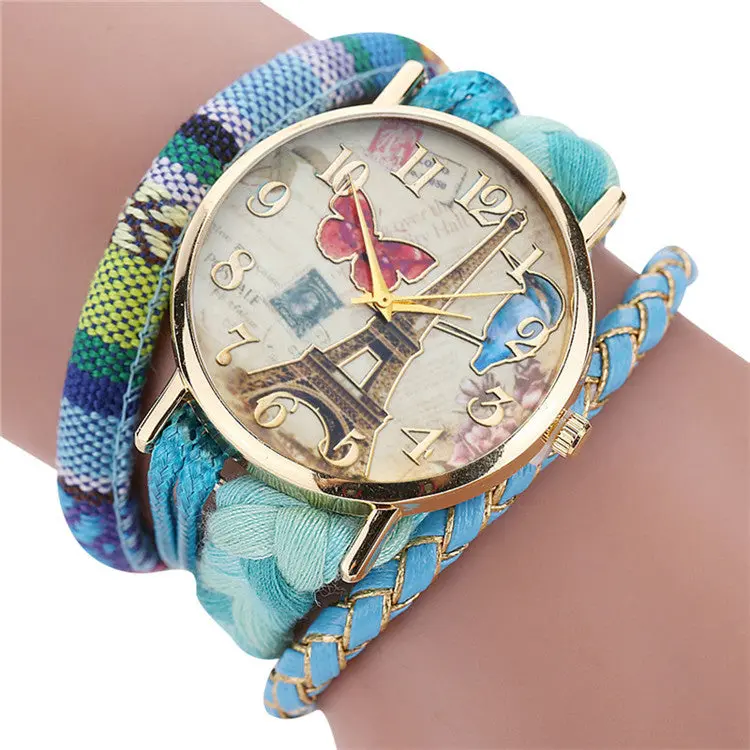 The Sleek Stylish And Chic Knit Women Bracelet Watch Ladies Decorative Ladies Watches Luxury Watches Bracelet Feida 6