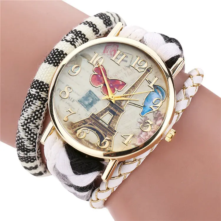 The Sleek Stylish And Chic Knit Women Bracelet Watch Ladies Decorative Ladies Watches Luxury Watches Bracelet Feida 7