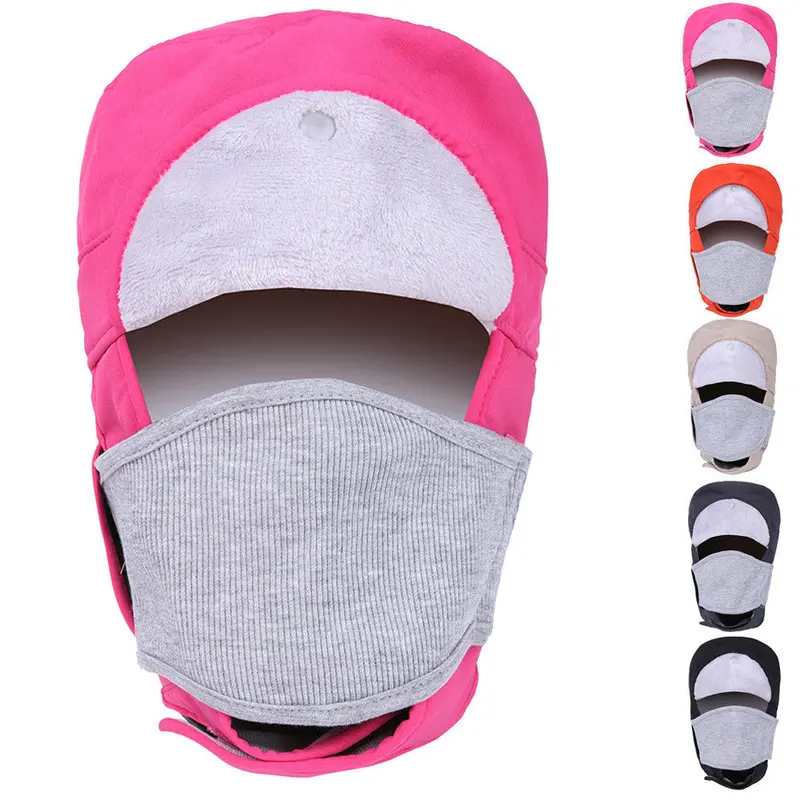 Thick Warm Hat Design Ear Hat Masks 2