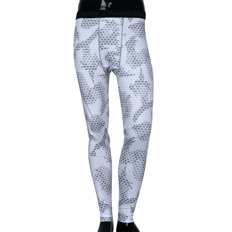 Thin Men Tights Pants Pro Compression Elastic Pants Feida 6