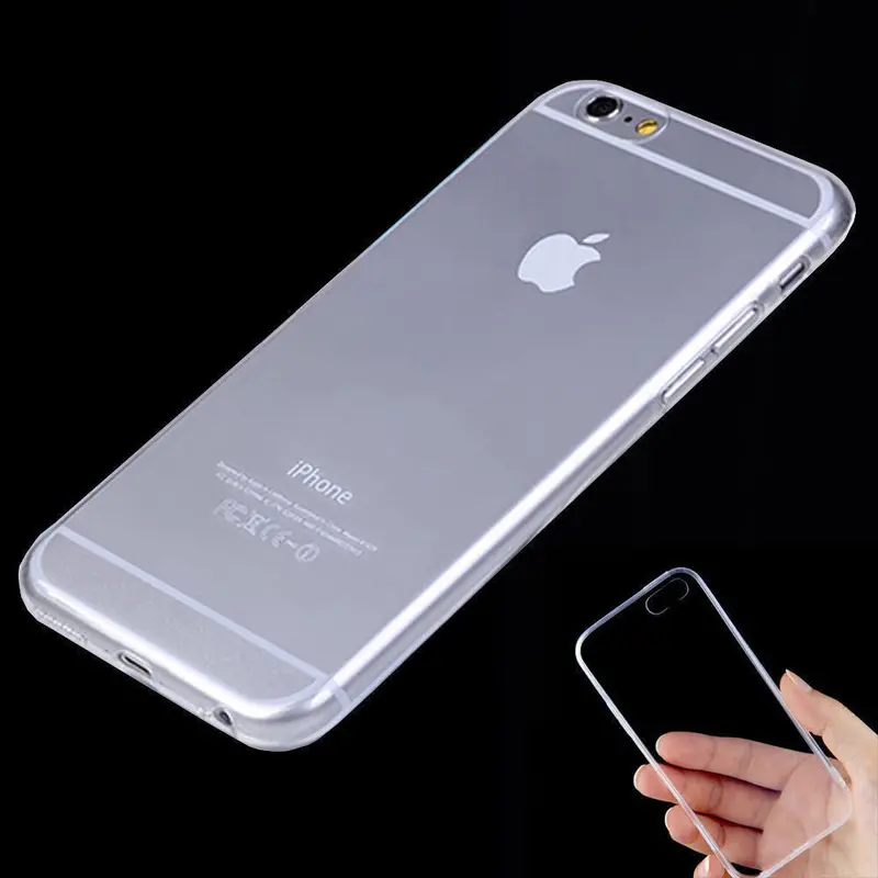 Thin Transparent Crystal Clear Soft Tpu Phone Case Skin Cover For Apple Iphone 5 5S Hight Quality 1
