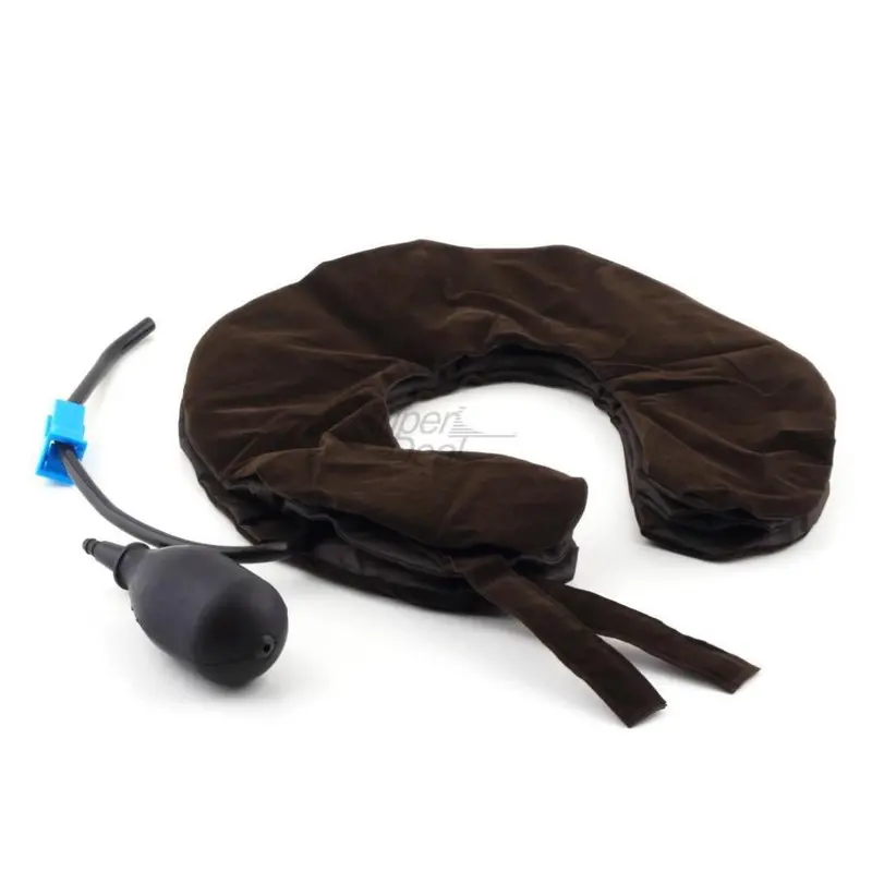 Three Layers Neck Traction Collar Relief Cervical Traction Device Massager Pillow 2