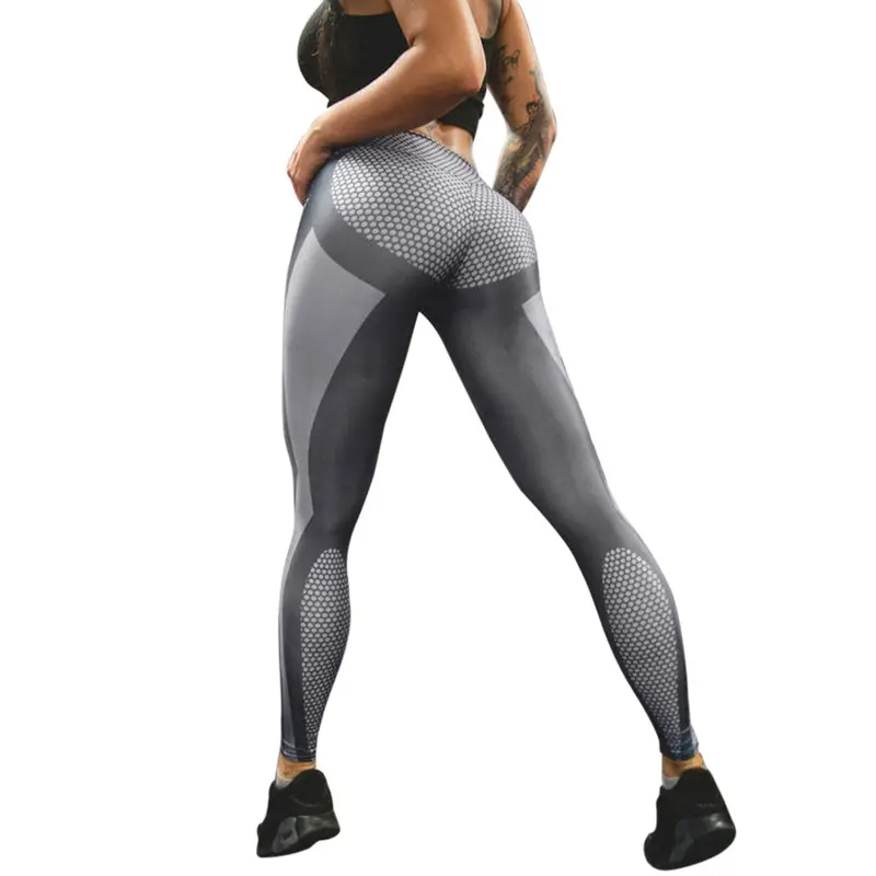 Tights Sexy Women Sports Trouser Yoga Mesh Workout Gym Leggings Fitness Athletic Pants Leggings Bottom Trousers Ropa Mujer 1