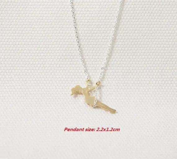 Tiny Young Girl Swing Necklace Delicate Fairy Pendant Necklaces Party Gifts N016 1