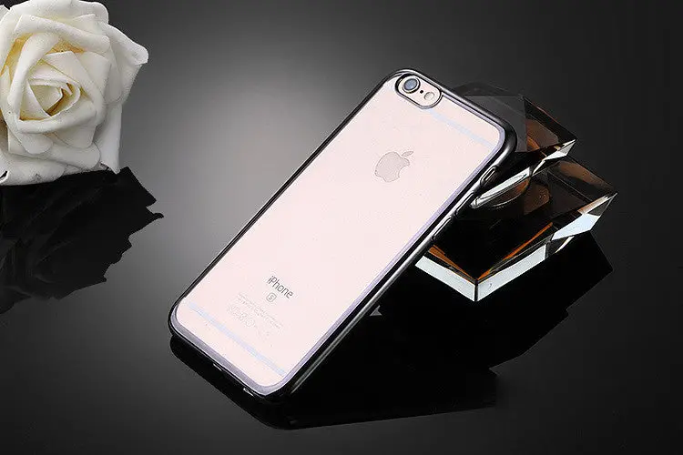Tmalltice Ultra-Thin Tpu Soft Plating Phone Cover For Iphone 7 Case 7 Plus Cases 1