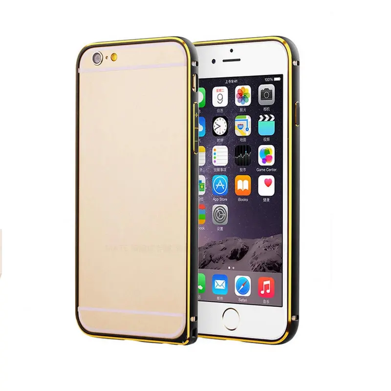 Tmalltide Bumper For Iphone 6 /6 Plus Metal Aluminum Alloy Mobile Phone Accessories For Iphone 6 6 Plus Protection Edge Bumper 1