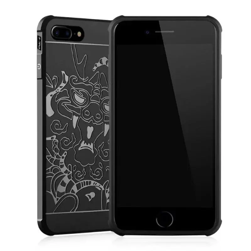 Tmalltide Luxury Shockproof Cover Case For Iphone 7 Plus Ultra Thin Silicon Tpu Hard Protector Back Cases 1