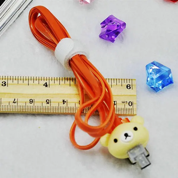 Tmalltide Universal 1M Light Up Led Micro Usb Data Sync Charger Cable For Android For Samsung For Huawei For Xiaomi Cables 1