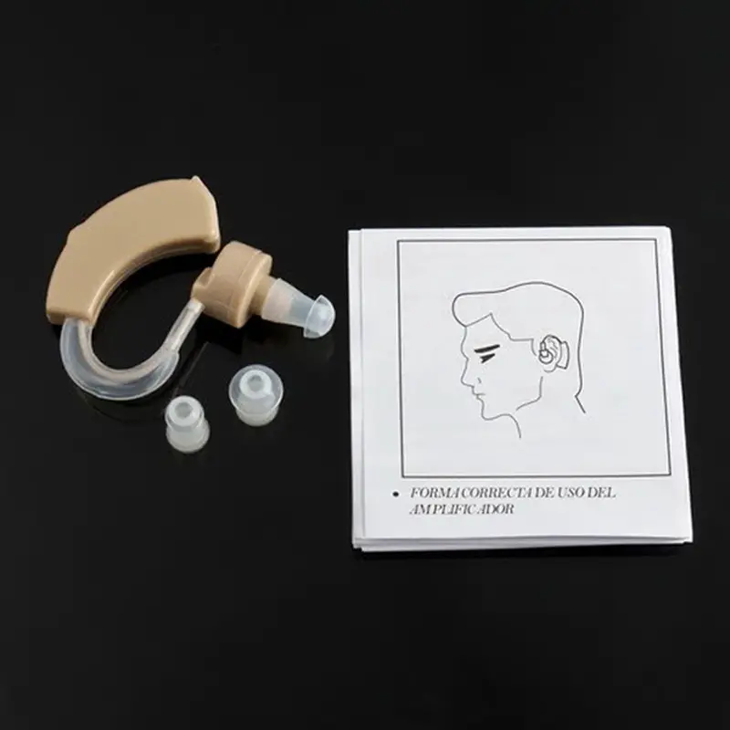 Tone Hearing Aids Aid Behind The Ear Sound Amplifier Sound Adjustable Kit 1