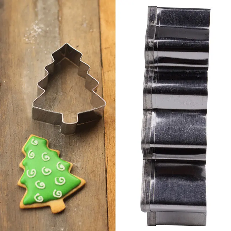 Top Christmas Tree Metal Cutter Sugarcraft Candy Cookie Making Molds 70225 2