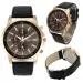 Top Luxury Watch Men Men's Watches Ultra Thin Geneva Leather Band Quartz Wristwatch Casual Watches 1