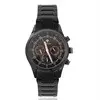 Top Luxurysports Watchesquartz Hours Chronograph 6 Handsstainless Steel Military Wrist Watch 1